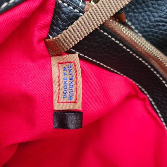 DOONEY & BOURKE Pebble Leather Grain Tammy Tote EUC - Picture 9 of 15